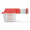 Dreamfarm MEASURING CUP CLR/RD 4PC DFLV2430